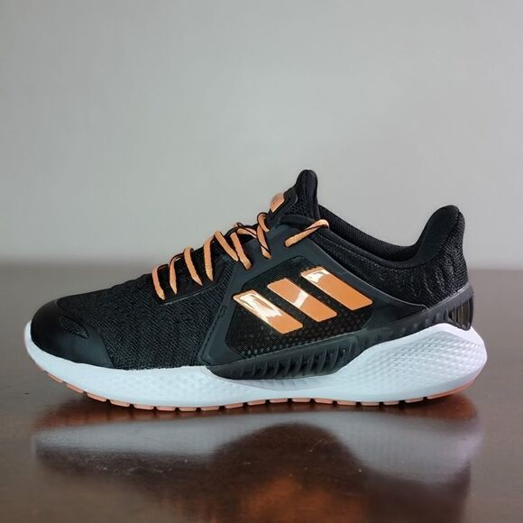 Adidas ClimaCool Vent Summer Ready Women's Size 7 Black Orange White New - Picture 13 of 14